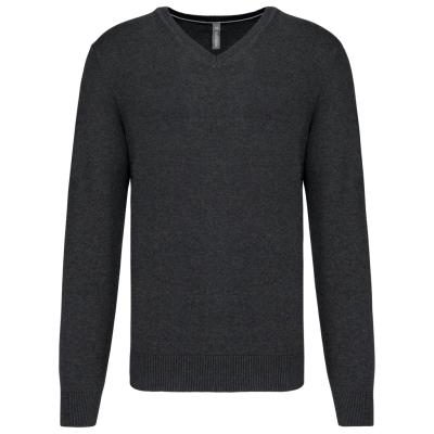 Men's premium V-neck jumper